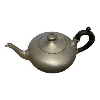 Old pewter teapot Sheffield