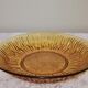 Hollow dish in vintage glass diameter 28cm