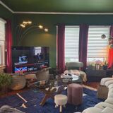 Moroccan rug, blue, 150/250cm