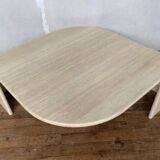 Roche bobois eye shaped coffee table year 1970