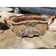 4 cast iron planters from 1900 from Charleville-Mézières, rockery style
