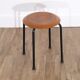 Vintage stool in teak and metal 1960