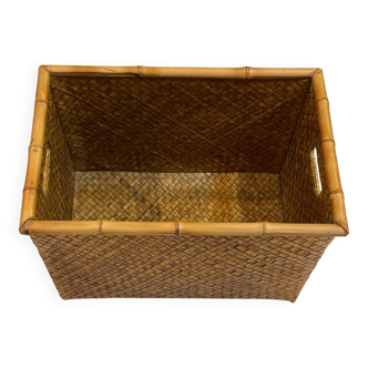 Rigid bamboo box