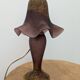 Lampe tulipe pâte de verre