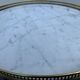 Marble bouillotte table