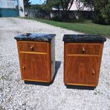Pair of Art Deco style bedside tables