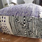 Berber pouf boujad oldschool 60cm by 60cm by 25cm