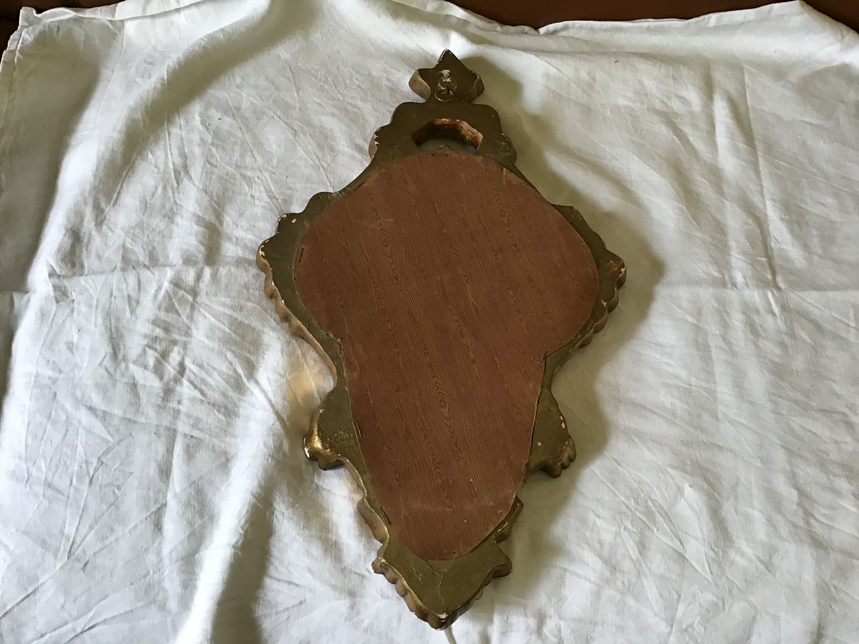 Old Italian mirror rockery style