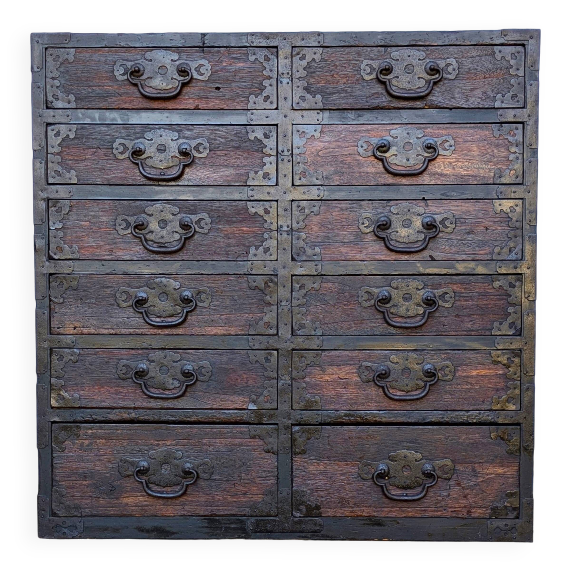 19th century Japanese trade furniture - tansu