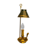 Lampe bouillotte en bronze doré de style Empire