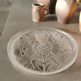 Glass dish by Arnaldo Pomodoro Ars D Milano