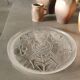 Plat en verre d'Arnaldo Pomodoro Ars D Milano
