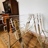 Set of 4 plexiglass folding chairs by Yonel Lebovici and Bernard Berthet 1970