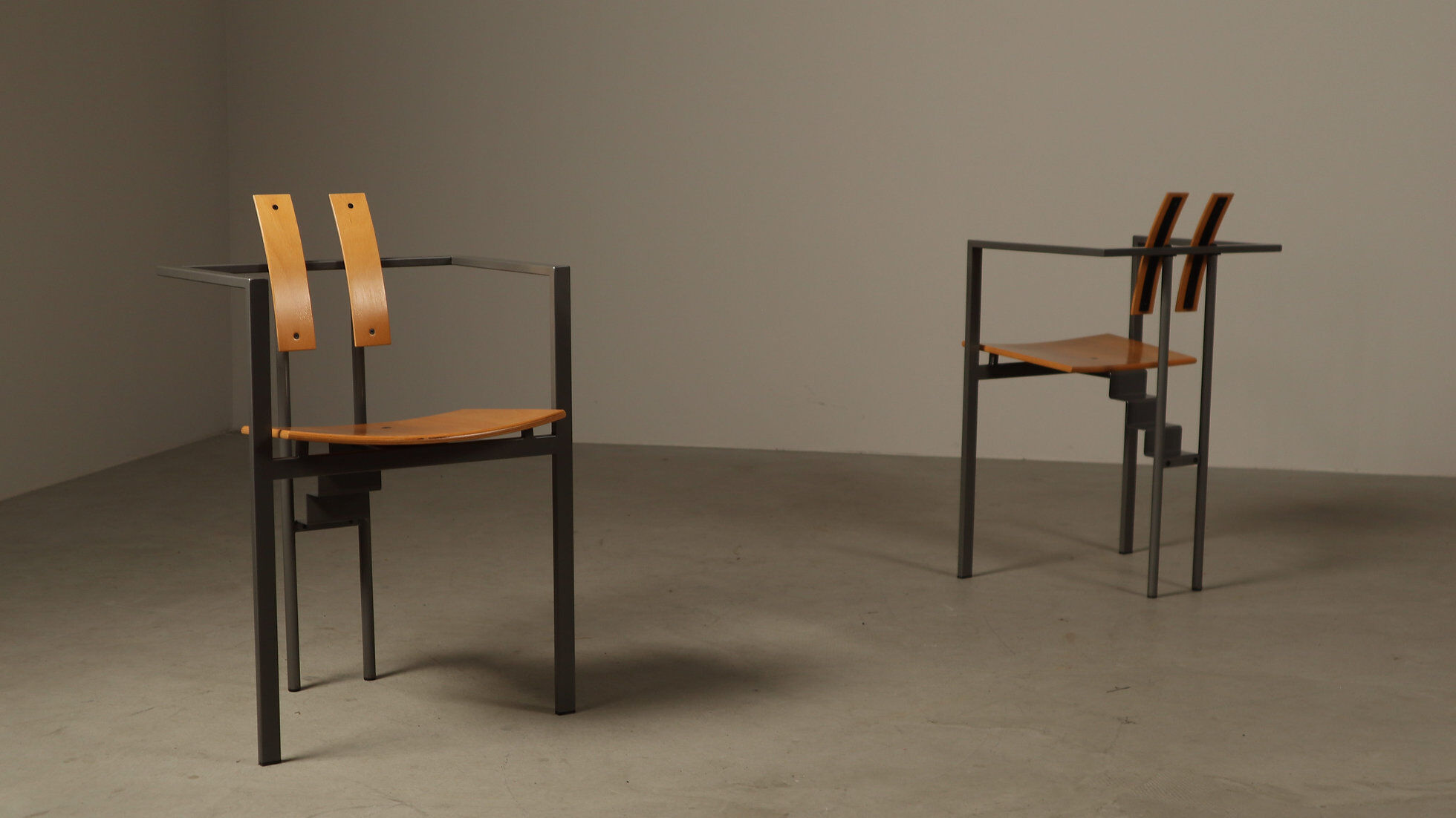 Set of six Trix chairs by Karl-Friedrich Förster for KFF, Germany, 1980s