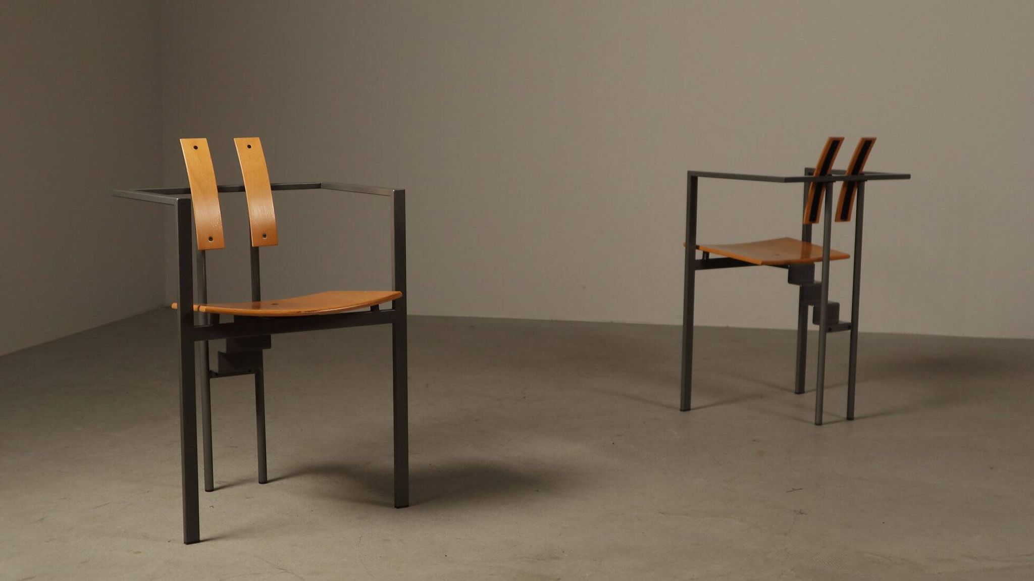 Set of six Trix chairs by Karl-Friedrich Förster for KFF, Germany, 1980s