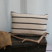 Striped cushion