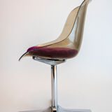 Couple of tulip chairs in plexiglas