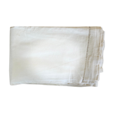 Drap en coton ancien monogramme bf