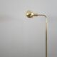 Metalarte lamp in 80s gold metal
