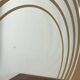 Grand miroir  Op Art, années 70,  Made in England