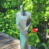 Bronze couple