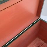 Antique hand painted swedish chest or trunk/ coffee table