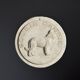 Plaster plaque "societe canine"