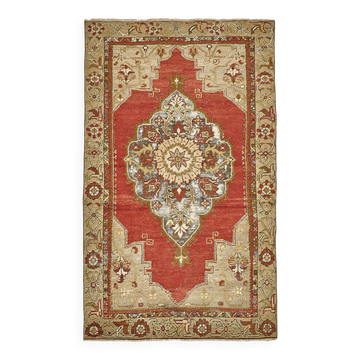 Turkish Vintage Anatolian Rug 112 cm x 187 cm