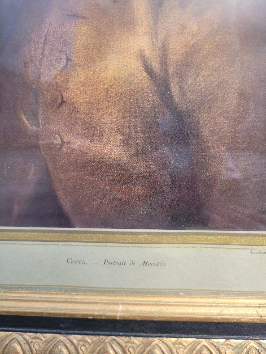 Portrait of Moratin by Goya