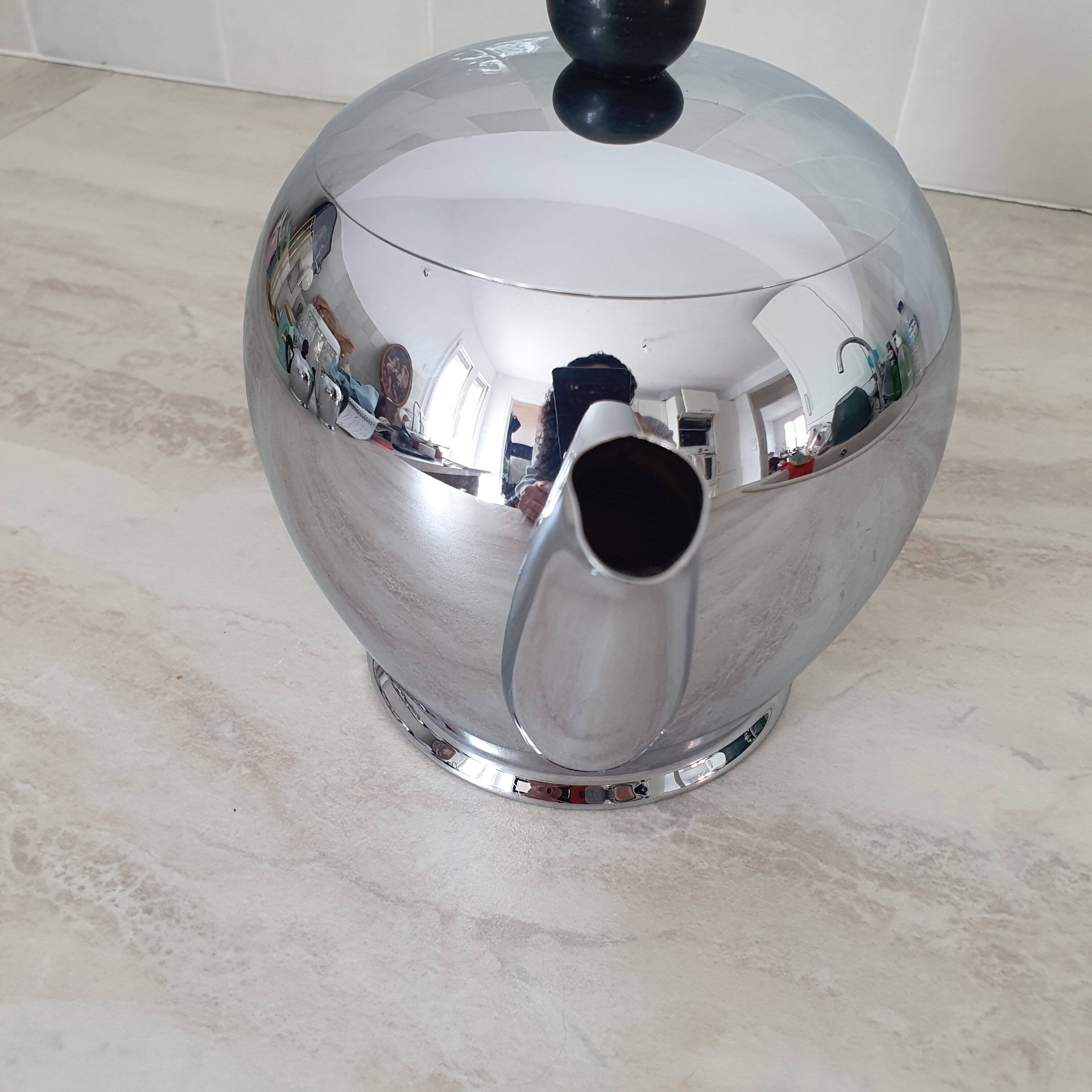 Service à café - thé collection bombé en inox 18/10, Alfra Alessi