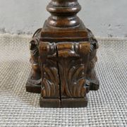 Side table, occasional table, neo-Renaissance, with fauna, late 19th century.