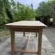 Table de ferme rénové 180cm double tiroir
