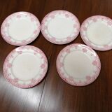Assiettes en faïence Onnaing