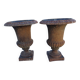 Paire de Vases Médicis Fonte 19 ème