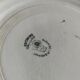 4 ironstone plates A. Lebacqz & M. Bouchart Richelieu model