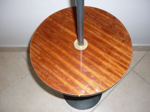Lampadaire avec tablette formica vintage