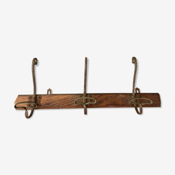 Old wall coat rack