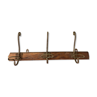 Old wall coat rack