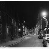 Vintage photography Paris in 1965, rue de Grenelle