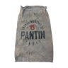 Sac en toile de jute ancien Grands moulins de Paris Pantin farine