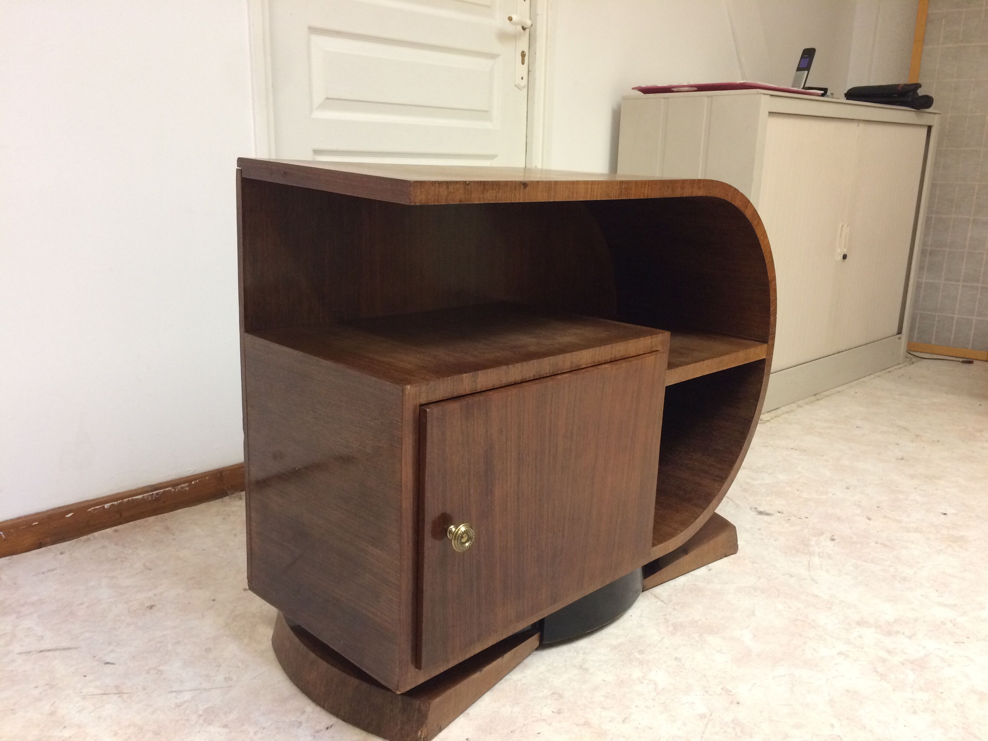 Art deco console 1 door