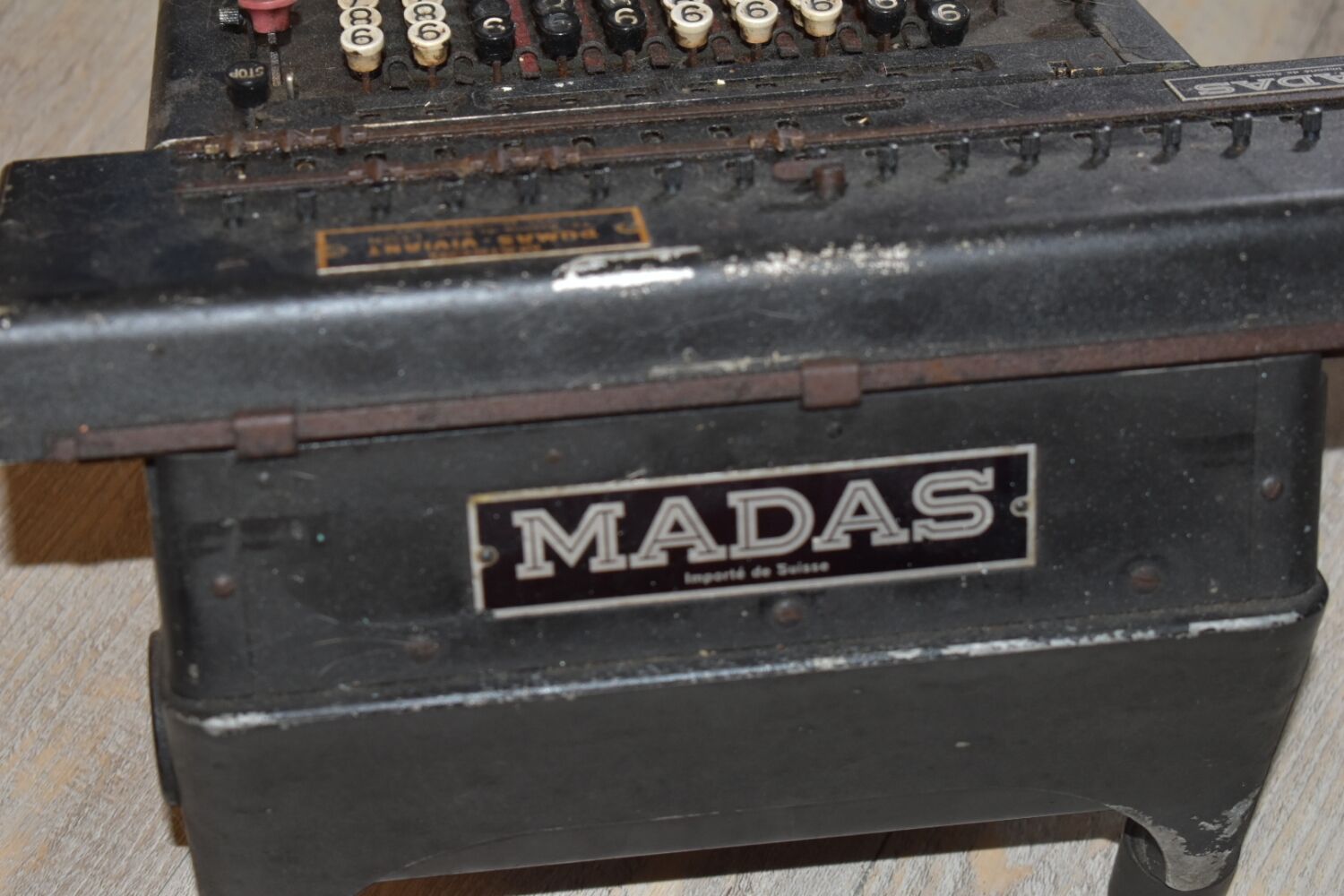 Old Madas calculator