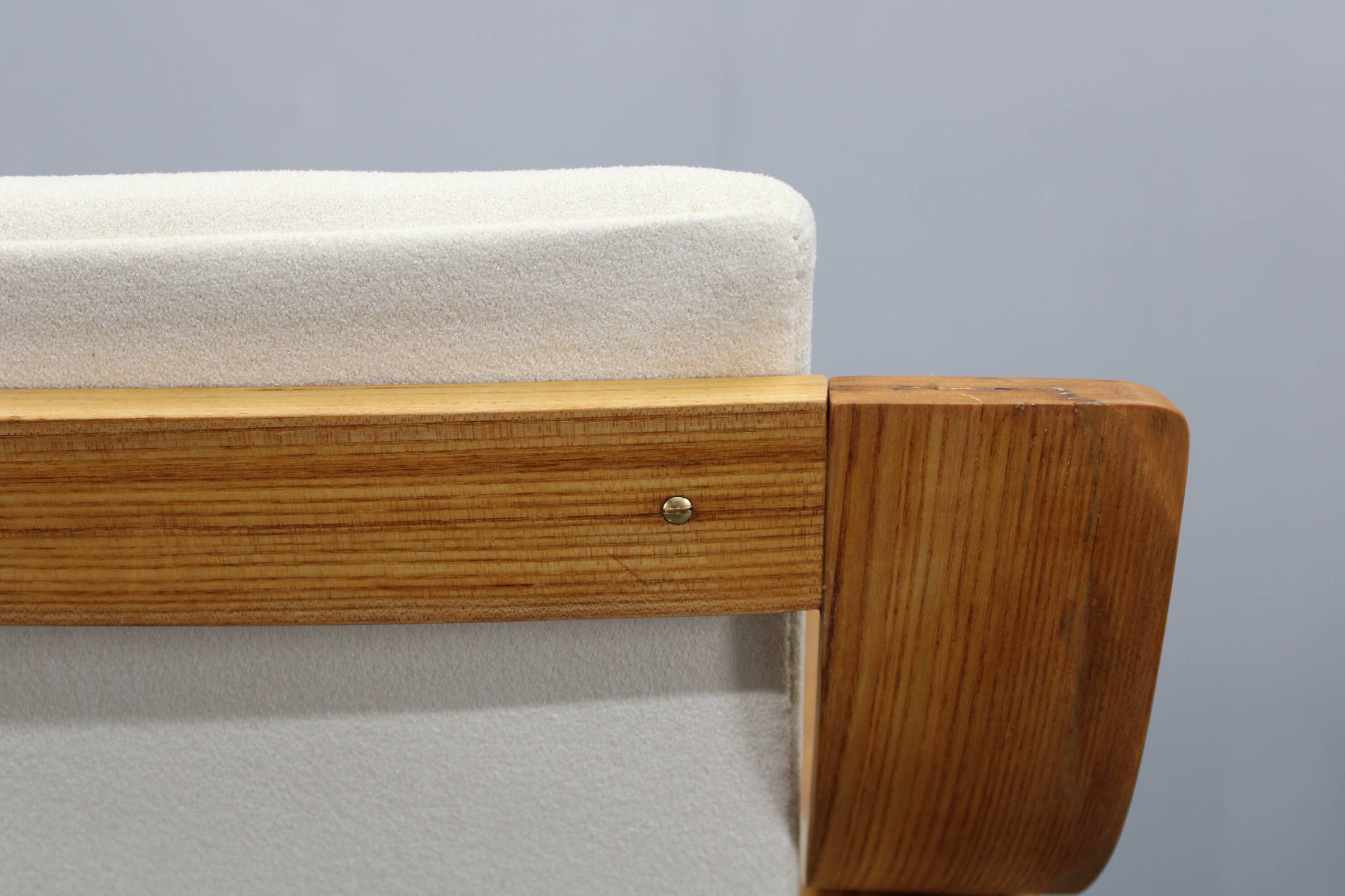 1970s Pair of Rare Restored Armchairs in the Style of Marco Zanuso, Czechoslovakia