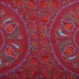 Hand knotted rug, vintage Turkish rug 94x189 cm