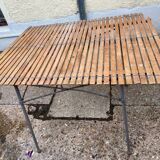 Table de camping pliante
