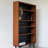 Bibliothèque en teck suédois vintage par Hugo Troeds