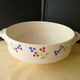 Salad bowl or vegetable in earthenware from Lunéville KG model Odile