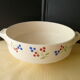 Salad bowl or vegetable in earthenware from Lunéville KG model Odile