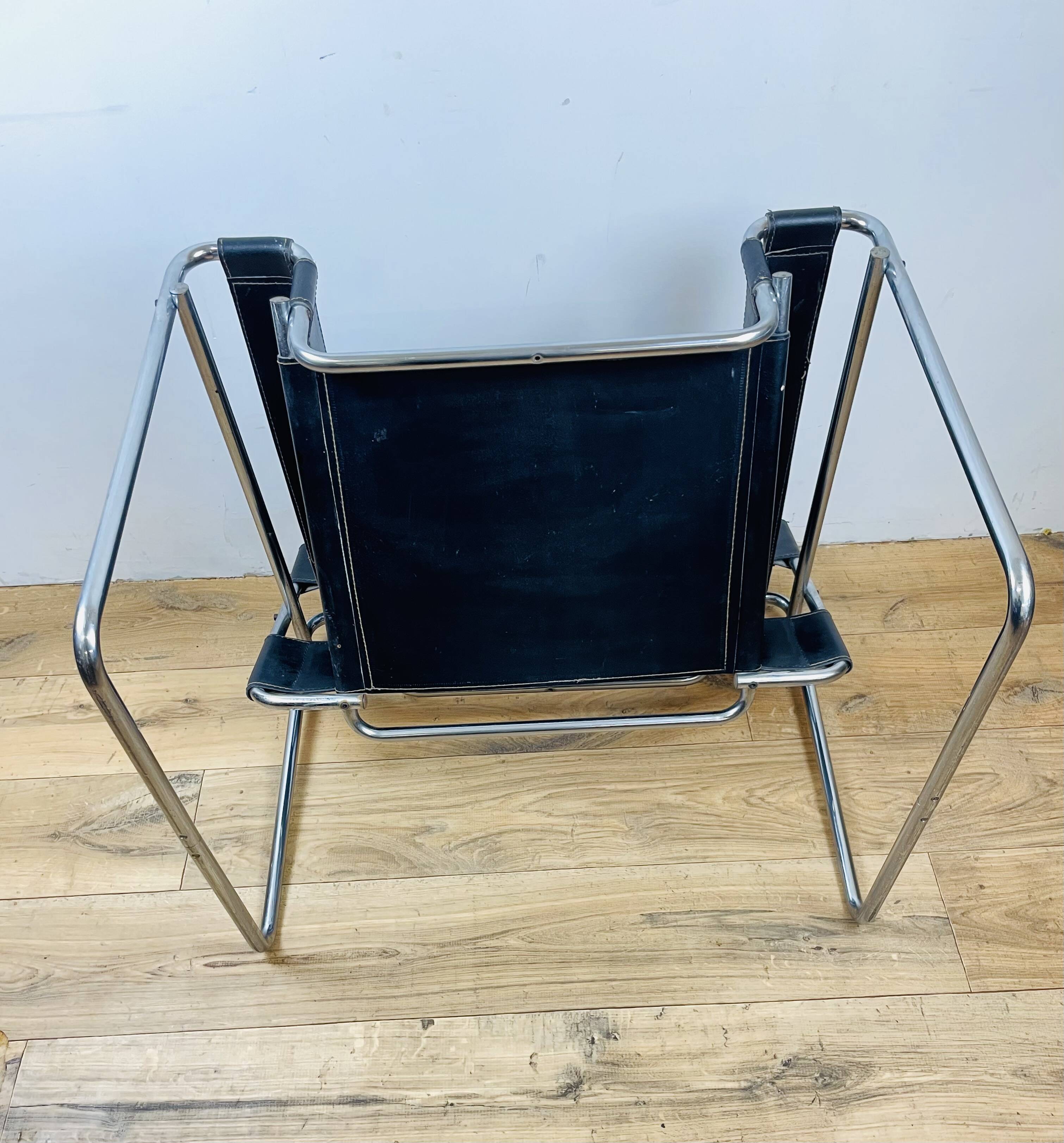 Wassily armchair by Marcel Breuer, 1970s-524001