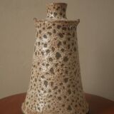 Soliflore vase ceramic pyrite sandstone minimalist design handmade Scandinavian pottery